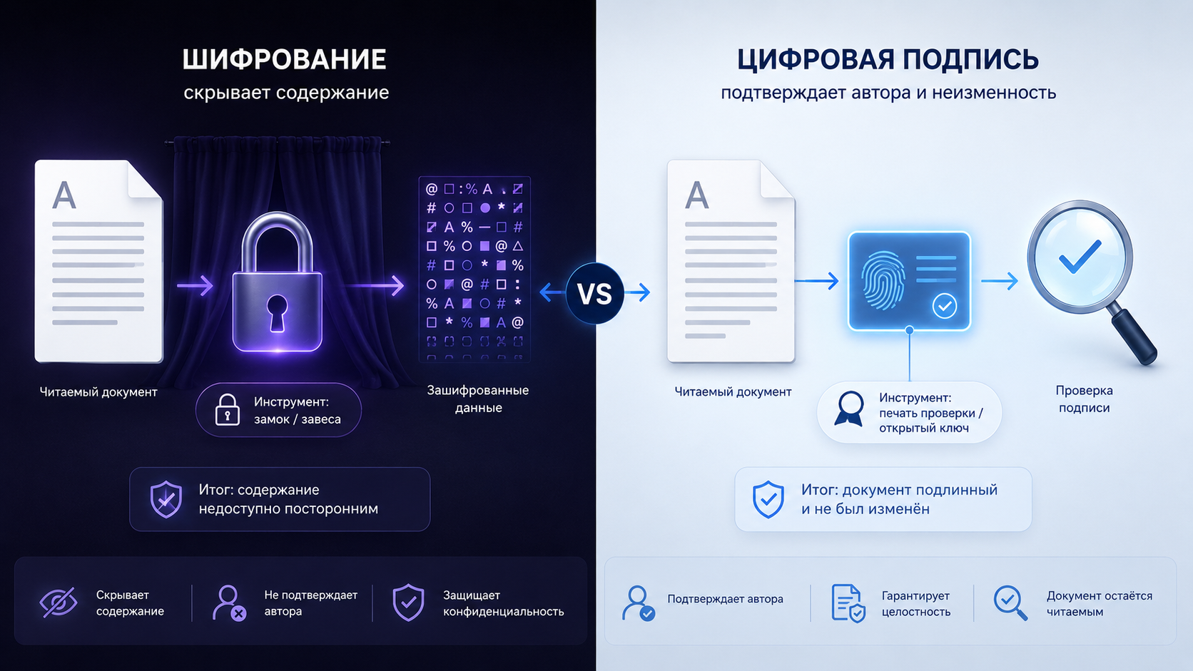 Асимметричное шифрование и алгоритмы цифровой подписи